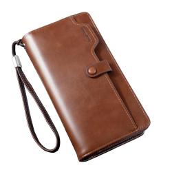 OEM097 Men Wallets Classic Long Purse Card Holder Carteira Male partmon Hasp Large Capacity Luxury Men Clutch Wallet