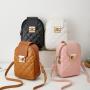 Hot Sale Women's PU Small Square Messenger Bag New Fashion Simple Single Shoulder Crossbody Phone Bags for Women Lady Purse