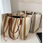 CCF294 Women Bag Casual Tote Vintage Bucket Bag Canvas Handbag Large Capacity Single Designer Luxury Shoulder Messenger Bags