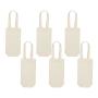 Gelory Wholesale Eco Friendly Cotton Tote Pouches Cotton Canvas Wine Bag Wine Bottle Handle Bags