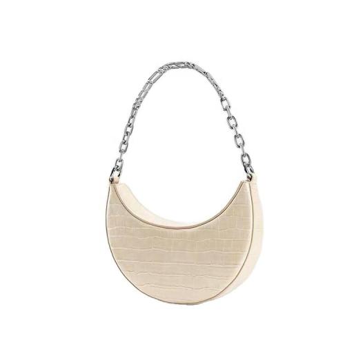 Custom Logo Pu Crocodile Pattern Ladies Designer Shoulder Bags Fashion Pu Leather Womens Handbags Hobo Bags
