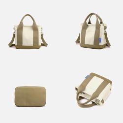 KBW474 Japanese Canvas Women Bag Ladies Single Shoulder Handbag Crossbody Tote Out Travel Shopping Mother Baby Mummy Bag