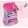 ZR459 Children's Backpack Kindergarten Cartoon Cute Light Schoolbag Reflective Strip Safety Kids Bag Soft Waterproof Baby Bag