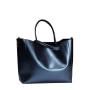 OEM ODM Customized Newest classic ashion genuine Cowhide Split leather woman's never full tote bag womens handbag leather