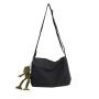 Custom Factory Direct Women Simple Casual Messenger Canvas Bag Solid Color Student School Bag Korean Shoulder Bag Wholesale