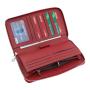 Custom Coin Purse Large Capacity Rfid Blocking Women Pu Leather Wallet Casual Purses 17pcs Card Holder Wallets