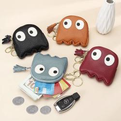 OEM/ODM Mujeres Marca Carteras De Mano Custom Logo Ladies Cartoon Small Size Designer Mini Card Coin Keychain Wallets Women 2022
