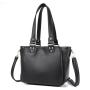 2024 new fashionable  women's handbag independent layered large capacity shoulder crossbody tote bag commuting bag leather bags