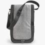 Cooling Wine Carrier Bag in Premium Ash Grey Wine Cooler Compartment Keeps Wine Chilled