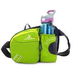 HR373 Running Waist Bag Outdoor Sports Water Bottle Waistpack Nylon Multifunctional Cycling Mountaineering Bag Sports Equipment