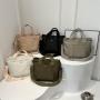 Large capacity fashionable Korean casual handbag 2024 spring new versatile single shoulder crossbody bag