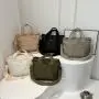 Large capacity fashionable Korean casual handbag 2024 spring new versatile single shoulder crossbody bag