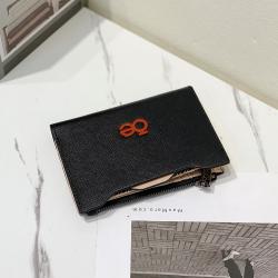 Customized women leather wallet rfid blocking card holder wallet leather zipper wallet for women