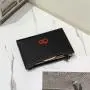 Customized women leather wallet rfid blocking card holder wallet leather zipper wallet for women