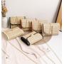 ZF354 Women's Bags One Shoulder Bag Summer Straw Weaving Beach Bag For Women Handmade Fashion Women Casual Crossbody Handbag