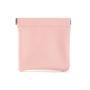 COM020 Simple PU Leather Coin Purse Fashion Popper Self-closing Portable Digital Storage Bag Carry-on Mini Lipstick Makeup Bag