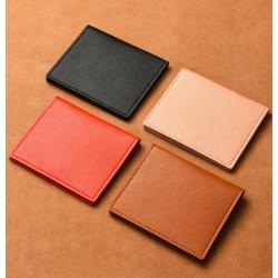 ZR011 Popular Men's And Women's Simple Certificates Credit Cards Driver's Licenses Small Wallets Anti-degaussing Card Holders