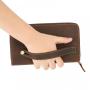 KBW315 2023 Hot Selling Money Bag Head Layer Cowhide Clutch Bag Large Capacity Retro Simple Men's Long Multi-card Package