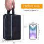 Large Makeup Washing Pouch Waterproof Men Travel Shaving Bag Toiletry Organizer Bag