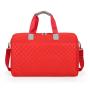 Custom Logo Weekend Tote Duffel Bag Waterproof Sports Gym Yoga Pink Travel Luggage Duffle Bag