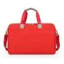 Custom Logo Weekend Tote Duffel Bag Waterproof Sports Gym Yoga Pink Travel Luggage Duffle Bag