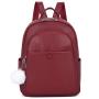 2024New French retro PU women's backpack large capacity fashion comfortable girls shoulder bag design ladies backpack