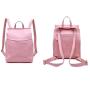 2024 Luxury Grain Leather Women's Backpacks Custom Classical Design Ladies Backpack Bag