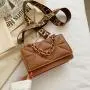 Mini Small Square Bags for Women Ladies Shoulder PU leather handbags for women luxury