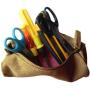 Gelory China Factory Wholesale Highly Heavy Canvas Material And Bag Type Storage Pencil Case