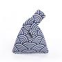 Factory Direct Sales Japanese Style Mini Cotton Linen Wrist Bag Mobile Phone Change Storage Bag with Canvas Material Wind Wrap