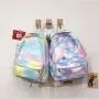Hot product new large capacity lightweight student schoolbag women gradient nylon backpack