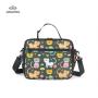 Waterproof Cooler Lunch Bag For Kids Easy Clean Outdoor Cooler Bag Cat Pattern Picnic Hand Bag