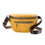 2024 Custom Oiled Waxed Vegan Leather Fanny Pack Waist Bag For Fashion Women