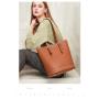 Trendy vintage large capacity bucket bags women bags handbag shoulder bag