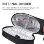 2 Bottle Wine Carrier Bag Tote Insulated champagne tote bag Waterproof picnic BOX  wine cooler bag