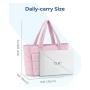 New style women's handbags lightweight fluffy tote bags suitable for travel work custom winter handbags ladies bag