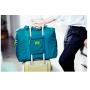 HR142 Travel Waterproof Foldable Storage Bag Oxford Clothes Toiletry Sorting Bag Folding Shopping Grocery Durable Luggage Bag