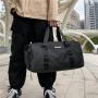 2021 Large Capacity Waterproof Nylon Gym Sports Bag Custom Logo Duffel Travel Bags