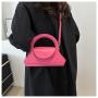 High quality 2024 new fashion retro small pu leather ladies handbag crossbody bag personality women's bags wholesale
