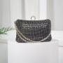 New fashion bling crystal rhinestone bag wedding full dress purse fashion shoulder gold clutch bags for women luxury evening bag