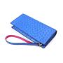 Custom Cartera Mujer Luxury Genuine Ostrich Skin Leather Women Ladies Underarm Evening Party Bag Clutch Shoulder Purse Bags