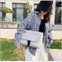 HR062 Fashion Boys And Girls Simple Backpack Nylon Solid Color Casual Students Durable Bag Shoulder Crossbody Duffel Travel Bag