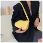 2022 Popular Women's Bag New Korean Fashion Cloud Single Shoulder Zipper Bag High-Grade Portable Easy Carry Lady  Bag