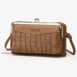 KBW618 New Women Wallet Long PU Zip Money Wallet Large Capacity Clutch Bag Diamond Grid Soft Leather Fashion Mobile Phone Wallet