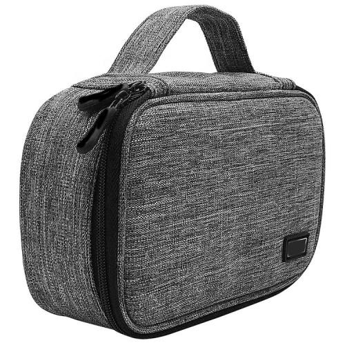 Gadget Organizer Bag Electronic Accessories Carry Case Portable Waterproof Double Layers All-in-One Storage Bag