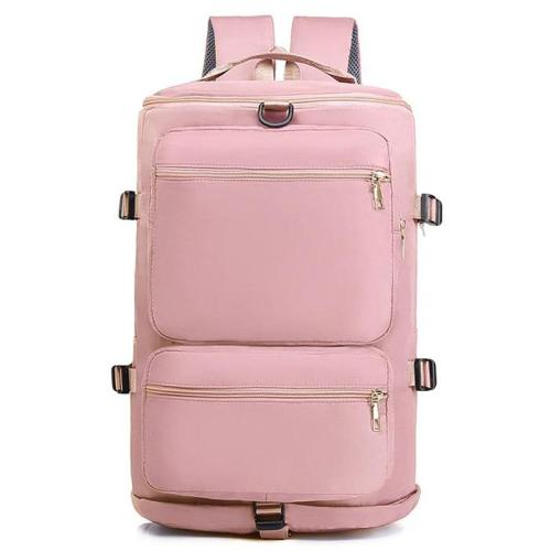 Custom Logo Unisex Waterproof Nylon Large Backpack Men and Women's Fashionable Cabin Luggage for Hiking Gym Travel Foldable