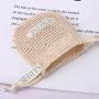 Custom Logo Printing Cotton Mesh Drawstring Bag For Soap Small Cosmetic Mesh Soap Pouch