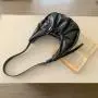 New Silver Fashion Women's Bag Wrinkled Vegetarian Messenger Bags Soft PU Leather Large Capacity Hand Shoulder Bag