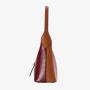 Susen Chrisbella Zebra stripes pu leather shoulder bags Color matching shoulder tote bag custom women's tote hobo bags