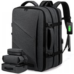 LOVEVOOK 2023 40L Carry on light approved Backpack large Anti-Theft travel bags large 17in 18in men women laptop travel backpack